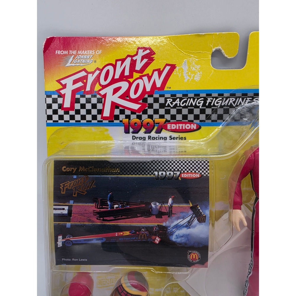 Front Row 1997 Cory McClenathan McDonalds Drag Racing Action Figure Johnny Light - Picture 3 of 12